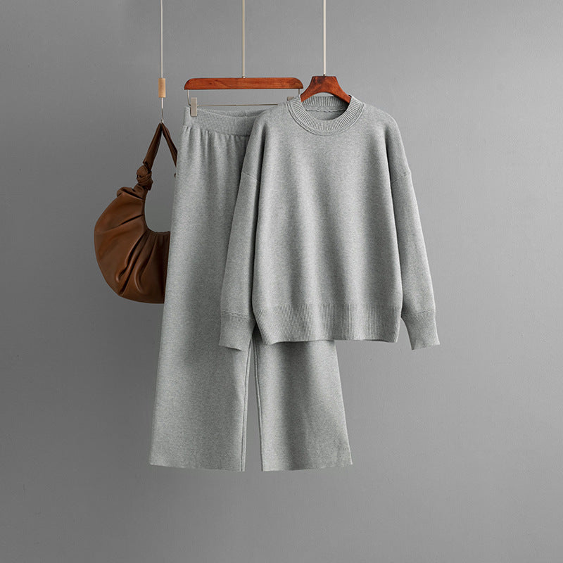 Ensemble Pull Ample & Pantalon Fluide – 2 Pièces