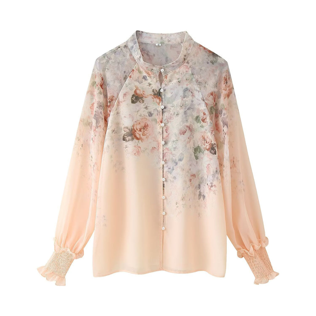 Chemise & Jupe fleurie légère et fluide