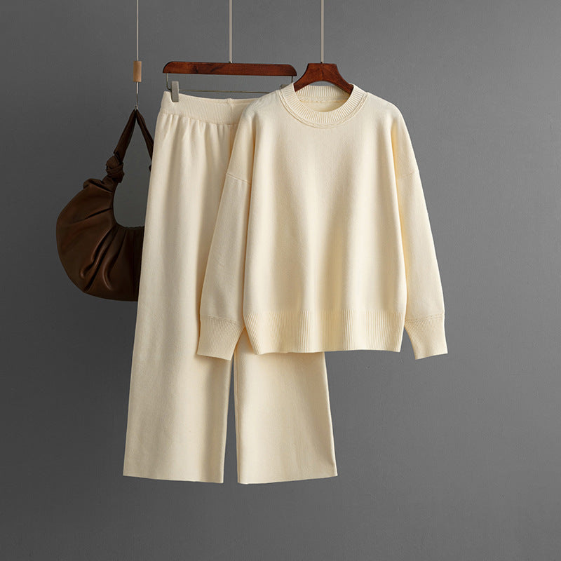 Ensemble Pull Ample & Pantalon Fluide – 2 Pièces