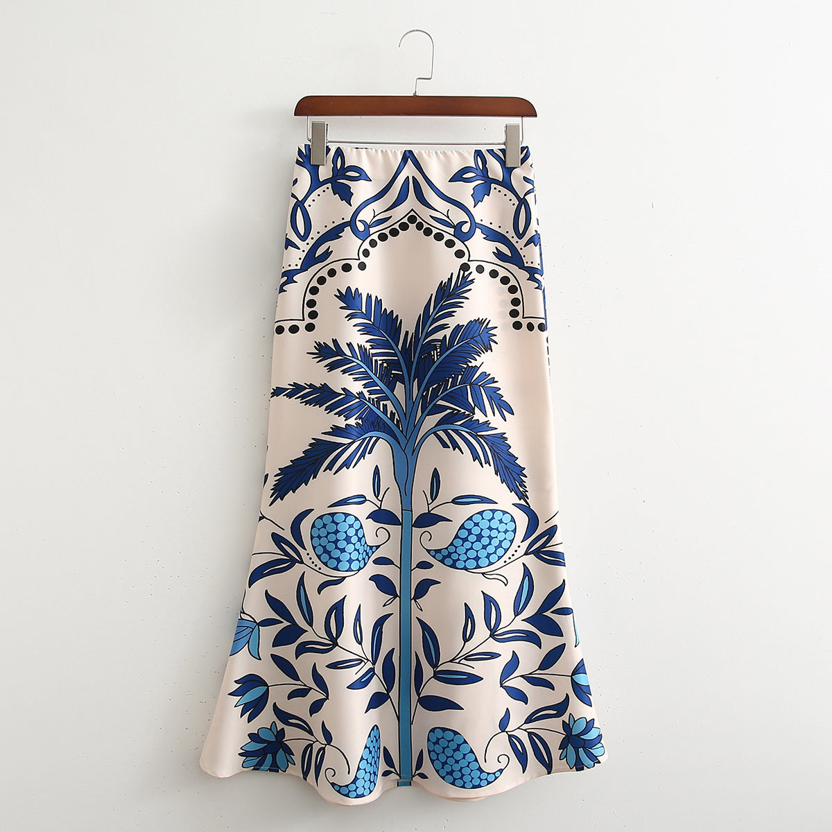 Ensemble Femme Fluide Imprimé – Chemise & Jupe Streetwear Chic