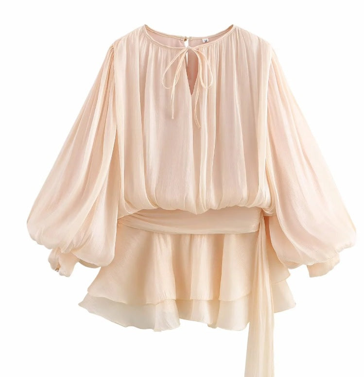 Sexy Style - Ensemble short taille haute et top asymétrique – Élégance Silhouette