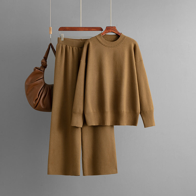 Ensemble Pull Ample & Pantalon Fluide – 2 Pièces