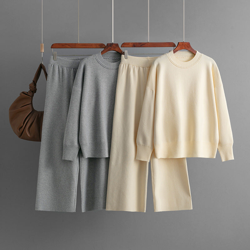 Ensemble Pull Ample & Pantalon Fluide – 2 Pièces