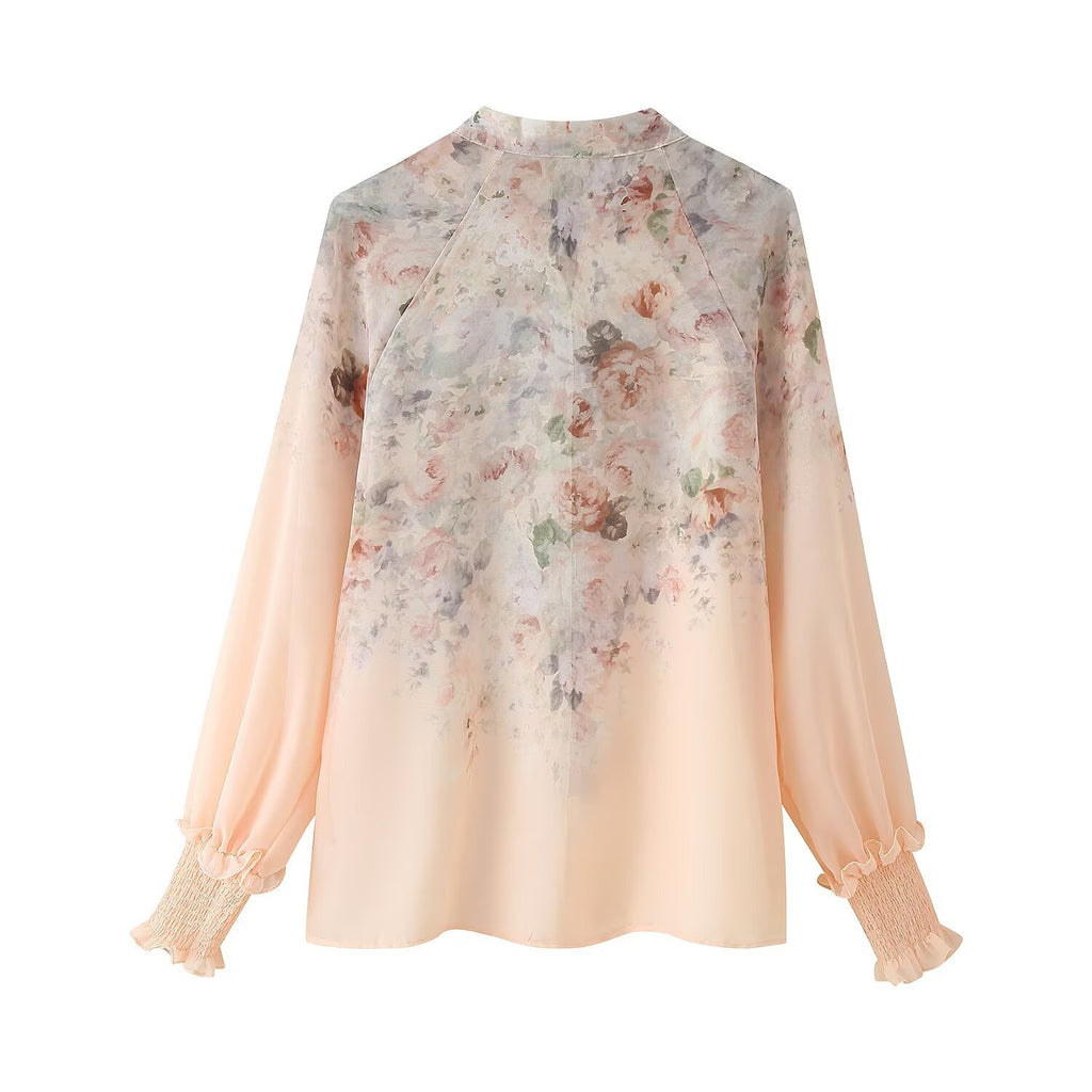 Chemise & Jupe fleurie légère et fluide